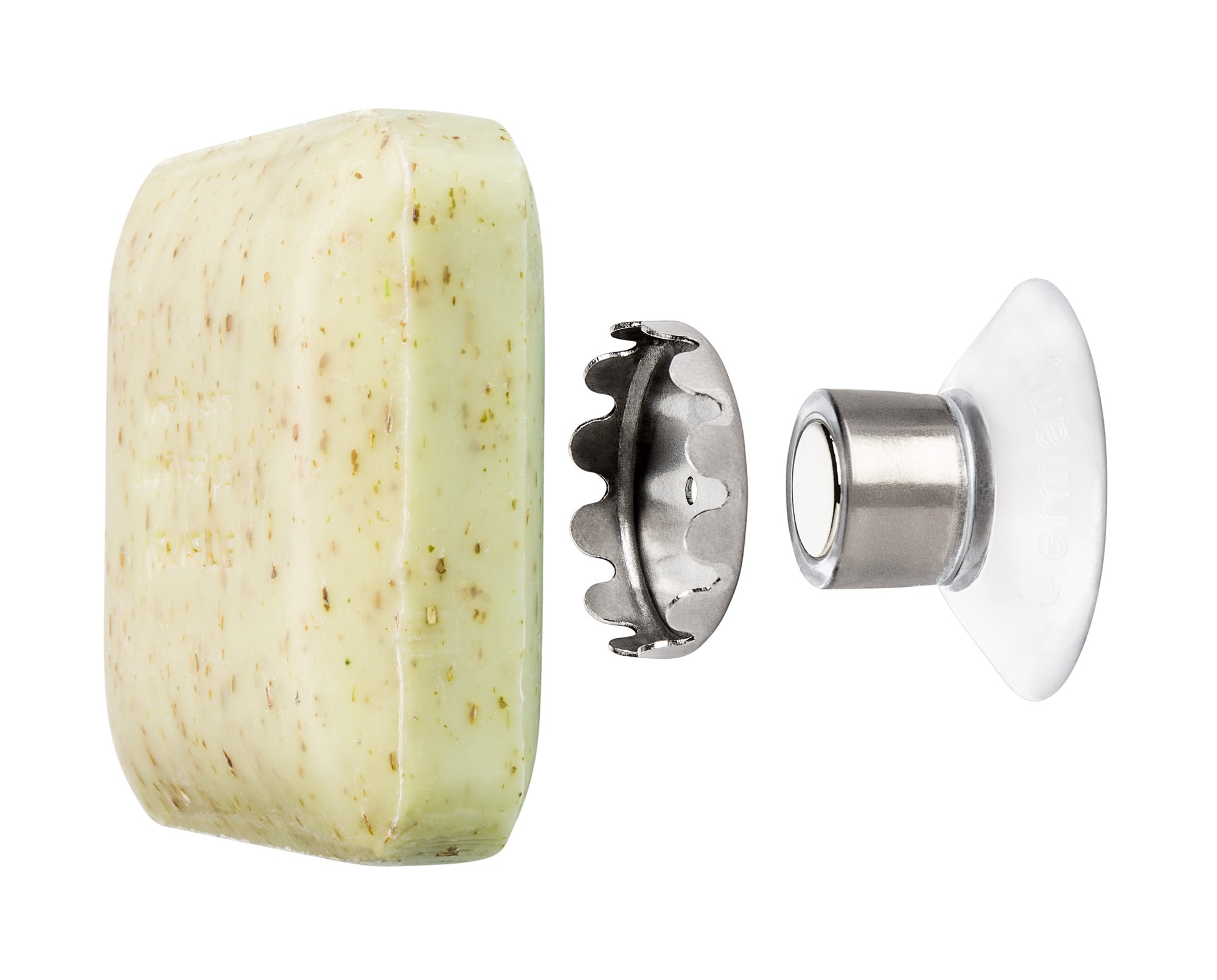 Soap dish dispenser drainer for shower or sink