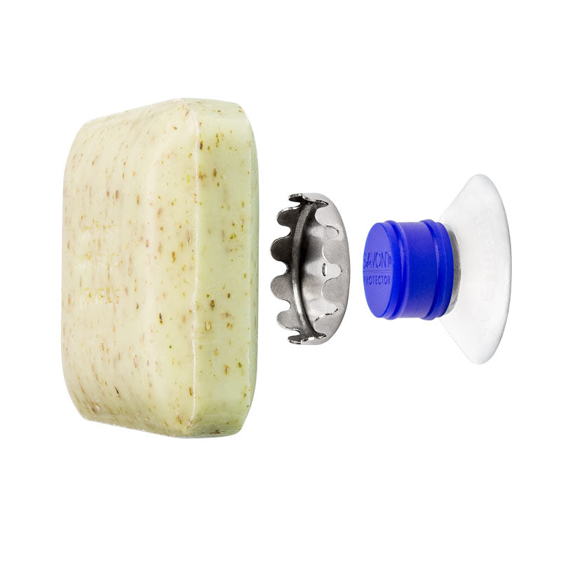 Soap dish dispenser drainer for shower or sink